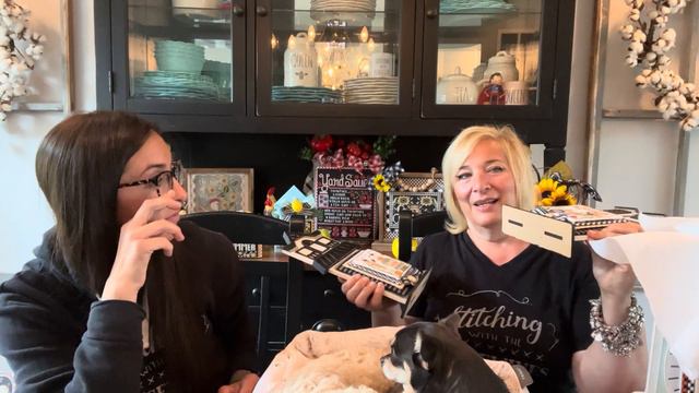 Flosstube #313:Priscilla & Chelsea-The Real Housewives of Cross Stitch
