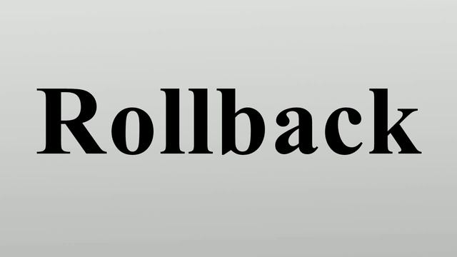 Rollback
