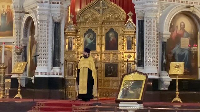 Проповедь в Неделю 25-ю по Пятидесятнице, день памяти свт. Иоанна Златоуста
