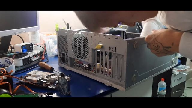 СОБИРАЕМ ПК НА ПРОДАЖУ НА PENTIUM 4 640  D.И.М