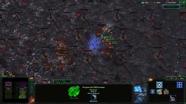 SC2 Arcade Ep.346 Zerg Wars! (Mengsk)