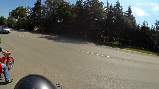 Фестиваль мопедов в Кулдиге 2019
