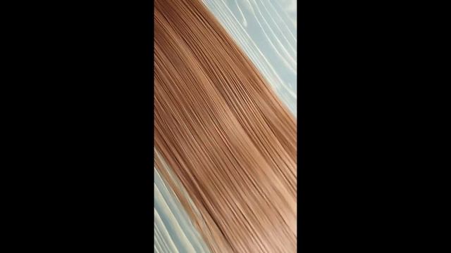 SilkStrip Накладные волосы на заколках прямые (шиньон на клипсах рыжие) 60 см