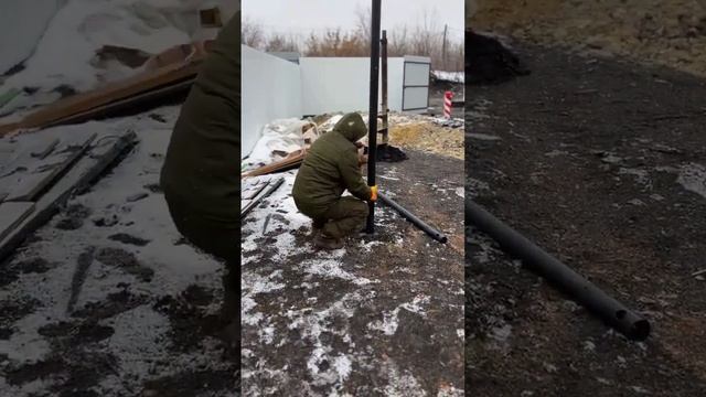 Работа - огонь! Отзыв заказчика. Винтовые сваи Челябинск