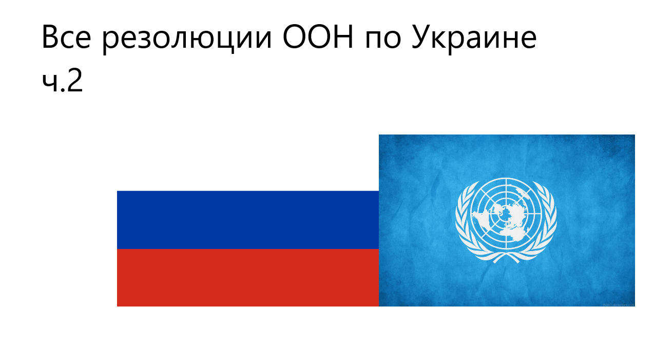Резолюции ООН по Украине часть 2 [2022-2023]