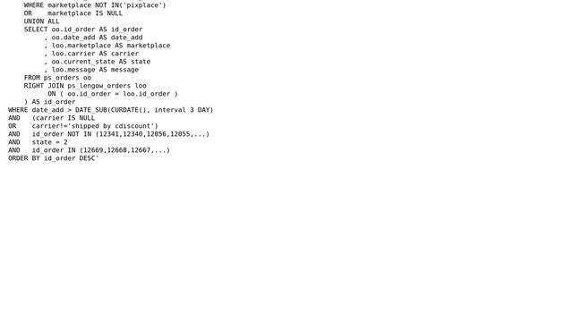 Databases: Optimizing sql query to search in more than 10 million record