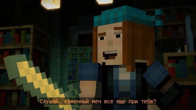 Minecraft: Story Mode Прохождение На Русском #3 — ДРУЗЬЯ И МОНСТР