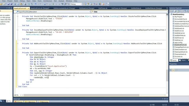 How to export Datagridview to Excel in VB.net