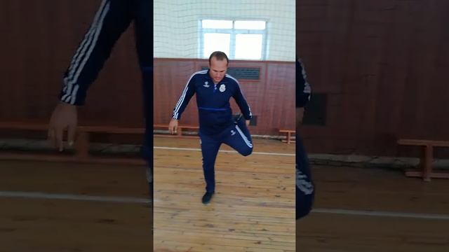 Удар по летящему мячу внутренней стороной стопы и средней частью подъема. Легкая атлетика.