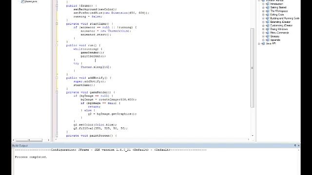 Java game programming episode 7 update methods