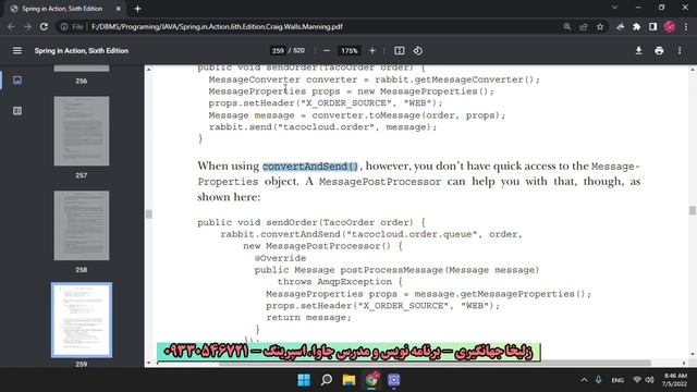 18: Kafka و RabbitMQ در Spring