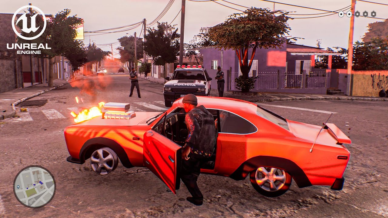 Конкурент GTA, сделанный в Бразилии – 171: Полицейские действия и войны банд