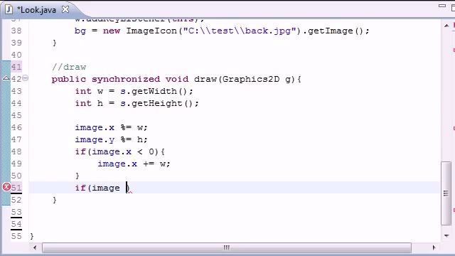 Java Game Development   34   Mouselooks draw Method
