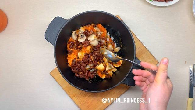 ДОМАШНИЙ СУПЧИК С ФАСОЛЬЮ |БЫСТРО.ВКУСНО .АППЕТИТНО  Готовьте обязательно ❤️