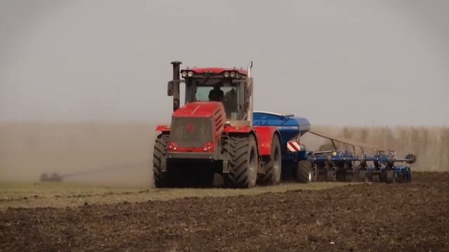 Кировец К 744Р2  Посевная кампания 2016 года