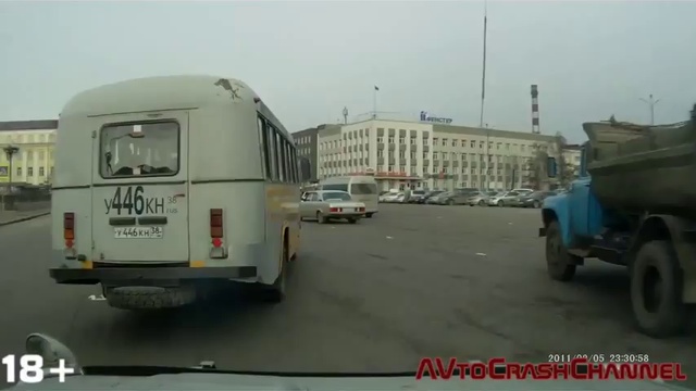 18+. Подборка ДТП и аварий каждый день (видеорегистратор)