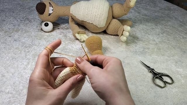 Buzdevri Sid 2.bölüm Ayakve Bacak #amigurumi #crochet #handmade #elörgüsü #handgestrickt  #iceage