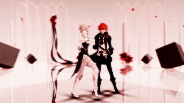 【MMD Genshin Impact】 Trouble Maker 【Diluc and Jean】