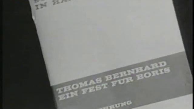 Thomas Bernhard - TV-Dokumente 1967-88. Teil 2/6