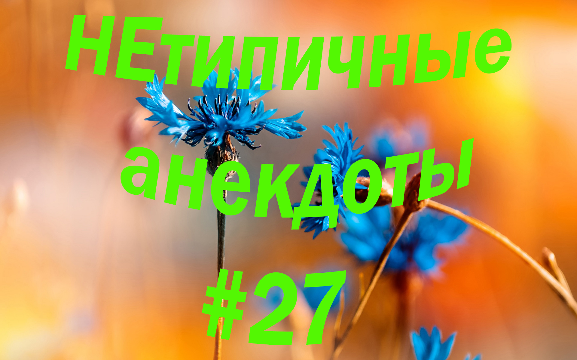 НЕтипичные анекдоты #27. Анекдот дня! Смешные анекдоты!