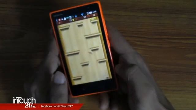 FallDown Android Game on Nokia X2