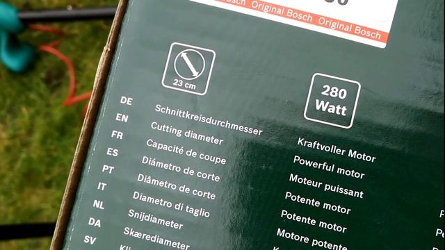 BEST Bosch LIGHTWEIGHT STRIMMER?     Garden trimmer ART 23 Unboxing  Review