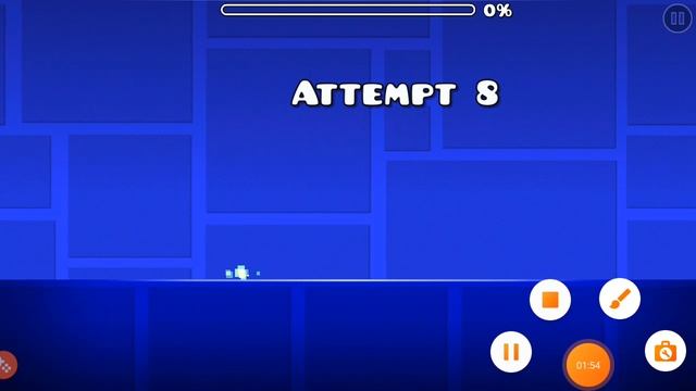 Я играю в Geometry Dash