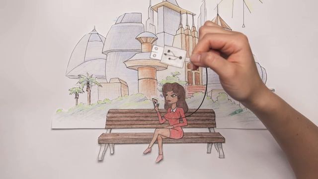 Скамейки будущего от компании Хоббика. Скамейка с подогревом и т.д.