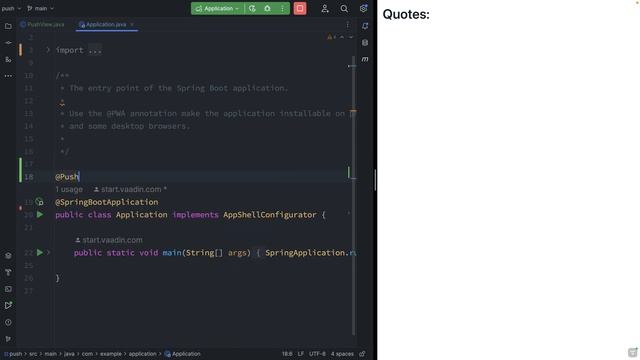 How to Use Web Sockets with Spring Boot and Vaadin Flow: A Quick 2-Minute Tutorial