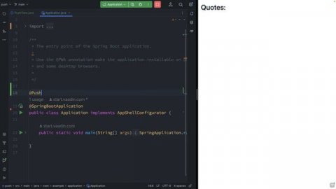 How to Use Web Sockets with Spring Boot and Vaadin Flow: A Quick 2-Minute Tutorial