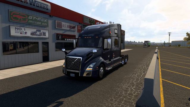 American Truck Simulator. Zeemods. ZAF V2. Volvo VNL DC13 TC