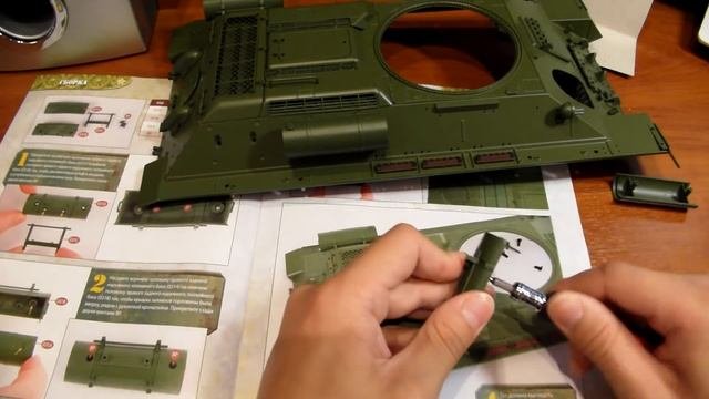 Сборка журнала "ТАНК Т34-85". Журналы.Ч - 31