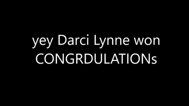 DARCI LYNNE WON AGT YEY