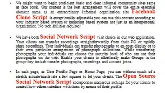 Facebook Clone Script - Social Network Script