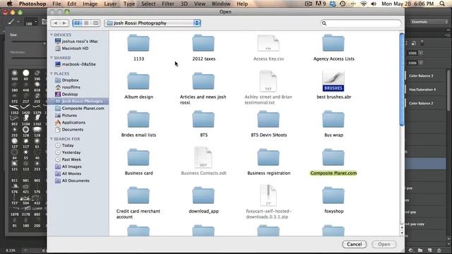 How to add and organize brushes in photoshop cs6