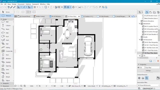 Presentation Floor Plans Archicad