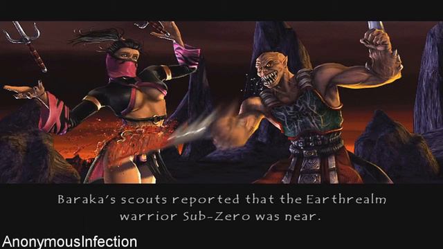 Mortal Kombat: Deception - Baraka's Arcade Ending