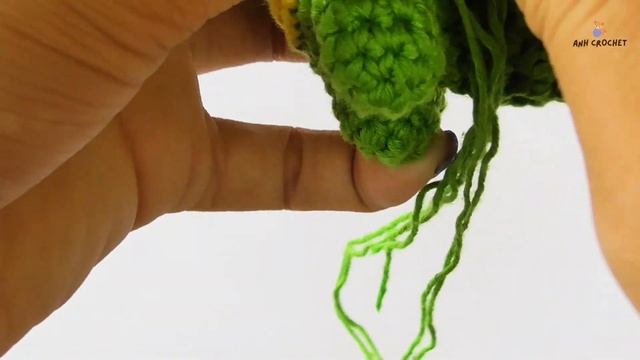 #039 | Dinosaur Amigurumi (3/3) | Crochet Animal | Amigurumi Beginners Tutorial | @Amibuzz