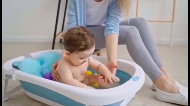 Детская складная ванночкаДетская складная ванночка
