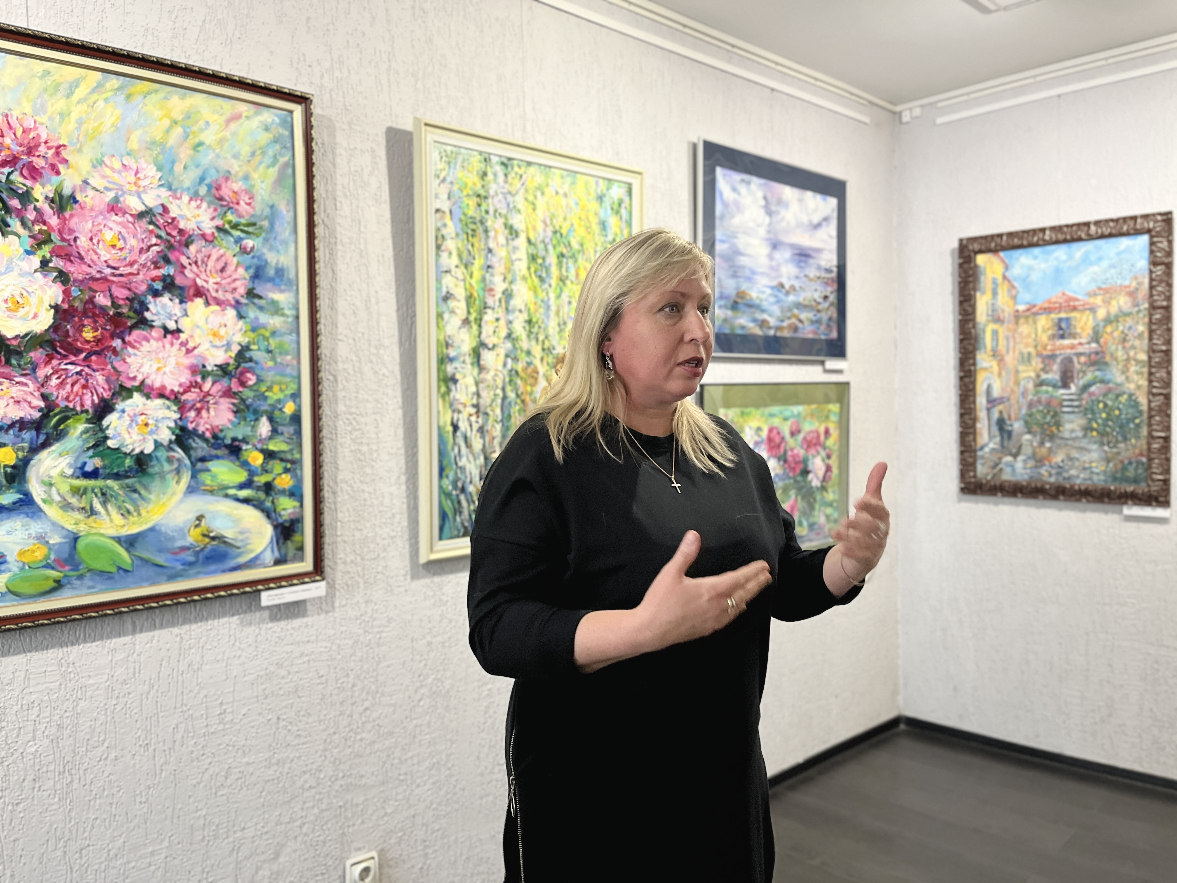 Открытие персональной выставки Марии Семёновой-Зацарной «Путь…»