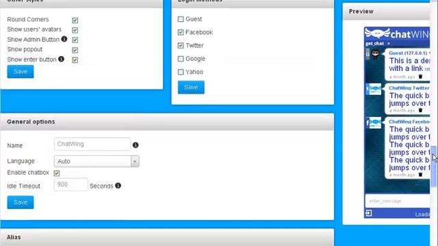 Java chat rooms shout box code