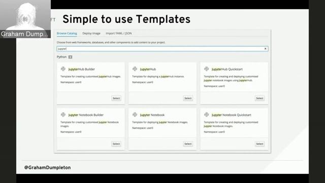 OpenShift Commons Briefing #111: JupyterHub on OpenShift with Graham Dumpleton