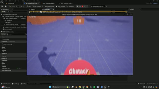 UE5.4 Motion Matching First Person