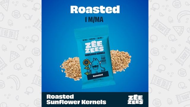Zee Zees Roasted Sunflower Kernels Category for Food Service