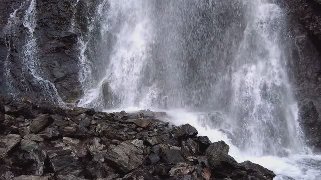 Чинжебский водопад. Виды с дрона