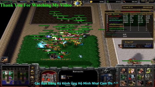 Warcraft III : Legion TD Mega 4.53 OZ3 x 20 (Fix Gold) #86