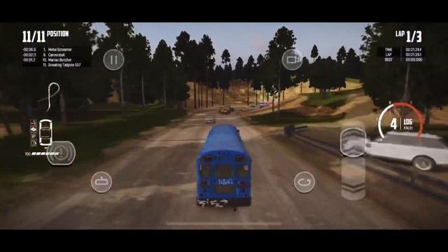Wreckfest Mobile (Android & IOS) - Bus GamePlay Against Cars, Trucks & More