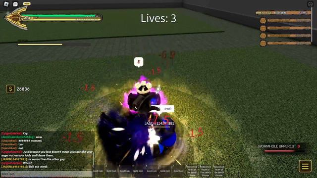 YBA Tusk Act 4 has a Infinite Combo and its broken Tusk Act 4 2v2s