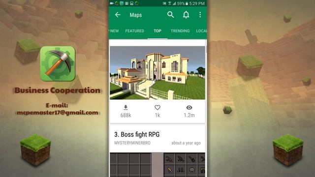 MCPE Master Business Cooperation - Case: UTK.io for Minecraft PE
