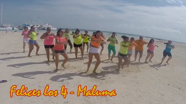 Zumba Cancun Felices los 4